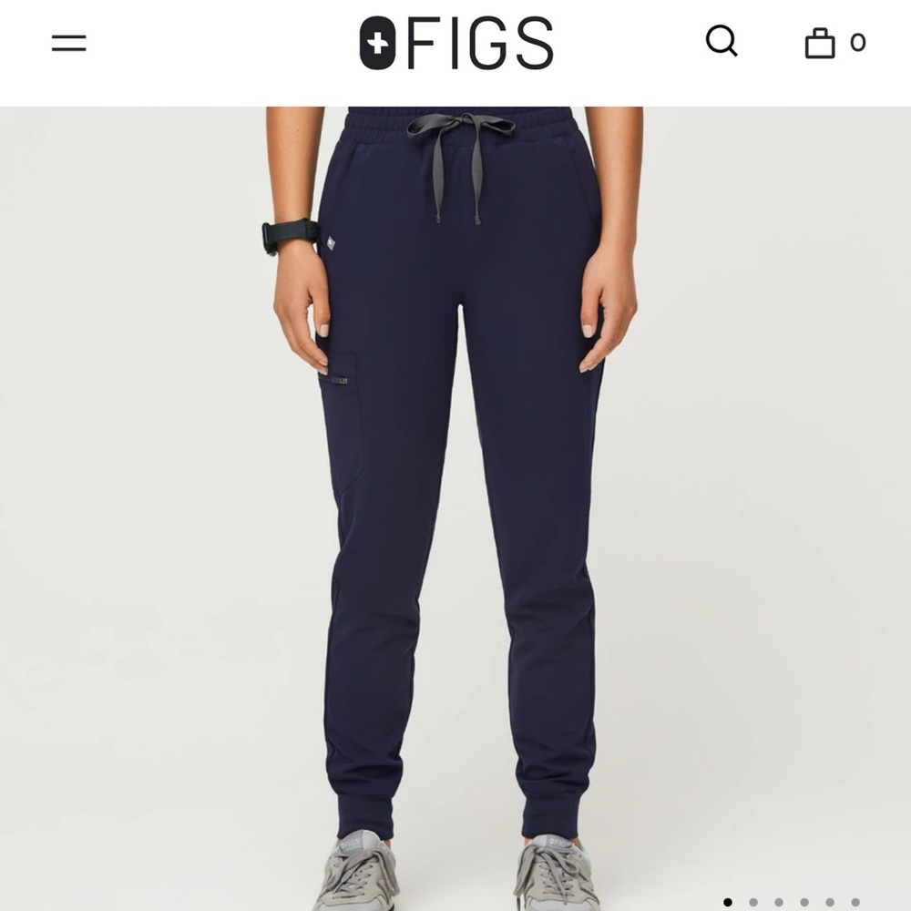 Never Worn FIGS Zamora High Waisted Scrub Pants